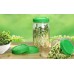 AOZITA 6 Pack Plastic Sprouting Lids for Wide Mouth Mason Jars