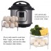 Aozita Stackable Egg Steamer Rack Trivet for Instant Pot Accessories - Fits Instant Pot 5,6,8 qt Pressure Cooker - 2 Pack Stainless Steel Multipurpose Rack