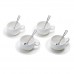 Aozita Espresso Cups with Espresso Spoons and Saucers, 12-piece 2.5-Ounce Demitasse Cups