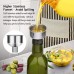 Aozita 4-Pack 17oz Glass Olive Oil Dispenser Bottle - 500ml Dark Green -Oil & Vinegar Cruet with Pourers and Funnel - Olive Oil Carafe Decanter for Kitchen