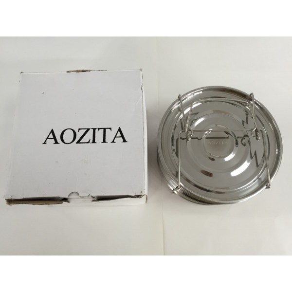 Aozita Stackable 2 Tier Stainless Steel Pressure C...