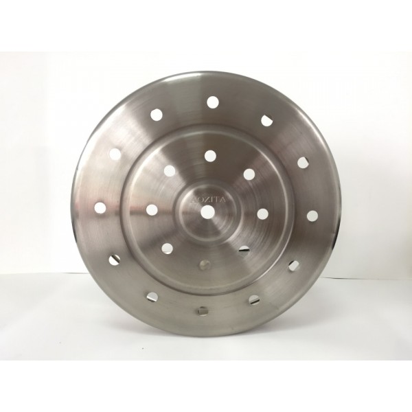 Aozita Steam Rack Basket Set with Removeable Divid...