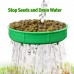 AOZITA 6 Pack Plastic Sprouting Lids for Wide Mouth Mason Jars