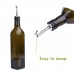 Aozita 17oz Olive Oil Bottle with 18/8 Stainless Steel Funnel and 2 Oil Dispensing Pour Spouts - Leakage-Free Olive Oil Dispenser Set